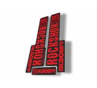 Fork Replacement Decal Sticker Compatibale for Rock Shox BOXXER 2018 Series Red (Matte)