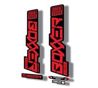 Fork Replacement Decal Sticker Compatibale for Rock Shox BOXXER Ultimate 2020 Series Red (Glossy)