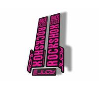 Fork Replacement Decal Sticker Compatibale for Rock Shox Judy 2018 Series Pink (Matte)