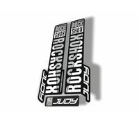 Fork Replacement Decal Sticker Compatibale for Rock Shox Judy 2018 Series White (Matte)