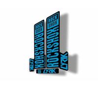 Fork Replacement Decal Sticker Compatibale for Rock Shox Lyrik 2018 Series Blue (Matte)
