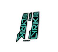 Fork Replacement Decal Sticker Compatibale for Rock Shox Lyrik Ultimate 2023 Series Dolphin (Glossy)