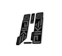 Fork Replacement Decal Sticker Compatibale for Rock Shox Pike Select Plus 2023 Series Gray (Matte)