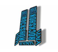 Fork Replacement Decal Sticker Compatibale for Rock Shox Yari 2018 Series Blue (Matte)