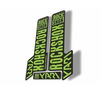 Fork Replacement Decal Sticker Compatibale for Rock Shox Yari 2018 Series Green (Matte)