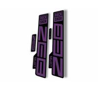 Fork Replacement Decal Sticker Compatibale for Rock Shox Zeb Select 2021 Series Purple (Matte)