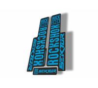 Fork Replacement Decal Suspension Sticker Compatible for RockShox Sektor 2018 Series Blue (Matte)