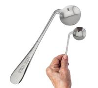 Fork Spoon for Elderly - Angled Meal Utensil Ergonomic Design | Curved Fork for Self-Feeding, Safe Nursing Aid for Seniors, Promoting Self-Empowerment