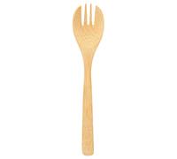 Fork Spoon Kitchen Utensil Heat Durable Tableware for Home Restaurant Cooking Dining 2 in 1 Design Lightweight Easy to Clean (C Total Length 20.8 Scoops Width 4 Customized)