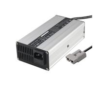 Forklift Battery Charger for Lead-Acid Batteries, 12V/24V/36V/48V/60V/72V, 50A/120A Anderson Plug, Compatible with Electric Forklift, Pallet Jack, Floor Scrubber