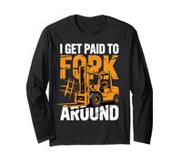 Forklift Driver Funny Logistics Warehouse Worker Long Sleeve T-Shirt