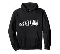 Forklift Forklift Driver Evolution Warehouse Worker Warehouse Pullover Hoodie
