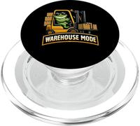 Forklift Frog Warehouse Mode Graphic PopSockets PopGrip for MagSafe