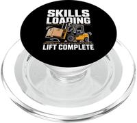 Forklift Operator Costume - Skills Loading Lift Complete PopSockets PopGrip for MagSafe