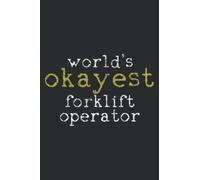 Forklift Operator Forklift Driver Vintage Gift: Papercode Lined Journal Notebook - 6 x 9 Inch, 110 Page Notebooks for Work, Writing, Note Taking, ... Cover College Ruled Journal for Men and Women