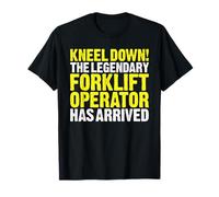 Forklift Operator Kneel Down T-Shirt