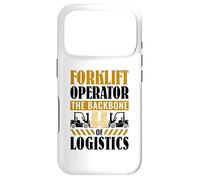 Forklift operator The backbone of logistics - Forklift Case for iPhone 17 Pro