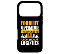 Forklift operator The backbone of logistics - Forklift Case for iPhone 17 Pro