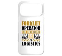 Forklift operator The backbone of logistics - Forklift Case for iPhone 17 Pro Max