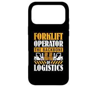 Forklift operator The backbone of logistics - Forklift Case for iPhone 17 Pro Max