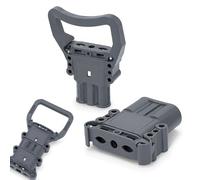Forklift Power Connection, 160 A Battery Charger Plug, Battery Connection Plug and Socket with Connection, Charging Plug for REMA Linde 150 V DC IP23 for Industrial Trucks, Pallet Trucks, Electric