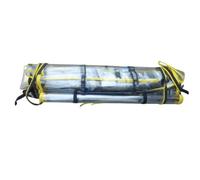 Forklift Rain Cover Heavy Duty Cab Shelter Enclosure With Zipper Clear PVC High Visibility Trim Stable Poles Rain suitable for warehouse work, Transparent, 144.8 X 132.1 X 132.1 Cm