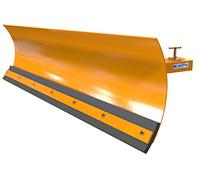 Forklift Snow Plough - Fixed Blade - Various Widths - Strong & Durable Steel Construction - Rubber Blade Insert (1525mm Wide)