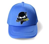 Forlcool Ninja Kidz Merch Girl Casual Hat Boy Fashion Summer Sunhat Kids Adjustable Baseball Cap (UK, Age, One Size, Navy Blue)
