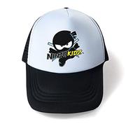 Forlcool Ninja Kidz Merch Girl Casual Hat Boy Fashion Summer Sunhat Kids Adjustable Baseball Cap (UK, Age, One Size, Black1)