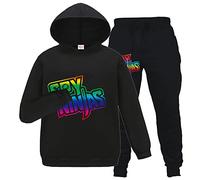 Forlcool Ninjas Merch Girls Tracksuit Hoodie + Trousers 2pcs Kids Ninjas Clothes Set Girls Outfits Sportwear
