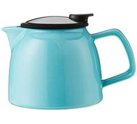 FORLIFE Bell Ceramic Teapot with Strainer, 770 ml, Turquoise