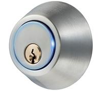 Forliggio Deadbolt Lock Set, ANSI/BHMA Grade 3 Enhanced Security Entry Dead Bolt Level Locks for Exterior Front Door, Satin Brushed Nickle