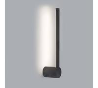 Forlight LED bathroom wall lamp Passeggio Nova, 40 cm, black