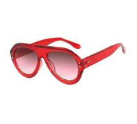 FORLUZ Vintage Luxury Oversized Round Sunglasses Women Trendy Men Sunglass Outdoor Driving Shade Eyewear UV400,C12