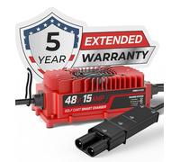 FORM 48 Volt Golf Cart Battery Charger for Yamaha G19 - G22 Golf Carts - 48V 15AMP Lead Acid Battery Charger