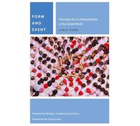 Form and Event: Principles for an Interpretation of the Greek World (Commonalities)