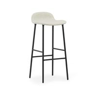 Form Bar Stool 75 cm Black Steel/Main Line Flax MLF20