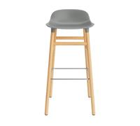 Form Bar Stool H65 cm Gray/Oak
