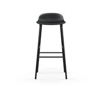 Form Bar Stool H75 cm Black/ Black Steel