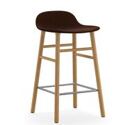 Form Barstool H 65 cm Oak Upholstered Normann Copenhagen