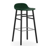 Form Barstool H 75 cm Oak Upholstered Normann Copenhagen