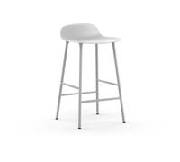 Form Barstool H65 cm White/ White Steel