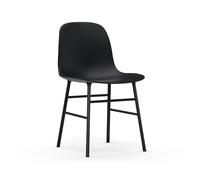 Normann Copenhagen - Form Chair Steel Frame, Black - Black