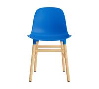 Form Dining Chair Blue/ Oak