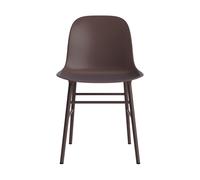 Form Dining Chair Brown/Steel