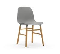 Form Dining Chair Gray/Oak
