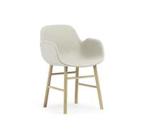 Form Dining Chair W. Armrest Oak/Main Line Flax MLF20