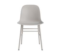 Form Dining Chair Warm Gray/Steel