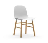 Form Dining Chair White/ Oak