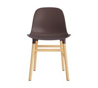 Form Dining Table Chair Brown/ Oak
